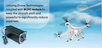 utilizing drone technologies with BLDC motors